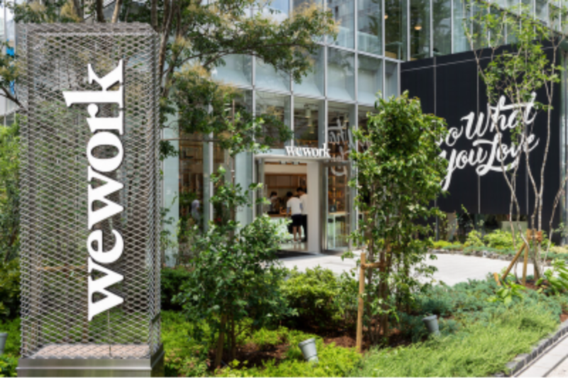 WeWork 御堂筋フロンティアの外観 ©️ WeWork